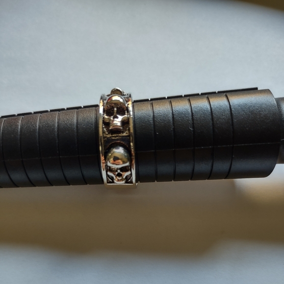 Skull Ring Hip Hop Jewelry Punk Biker Wedding Gothic Fashion Stainless Steel - Picture 4 of 11